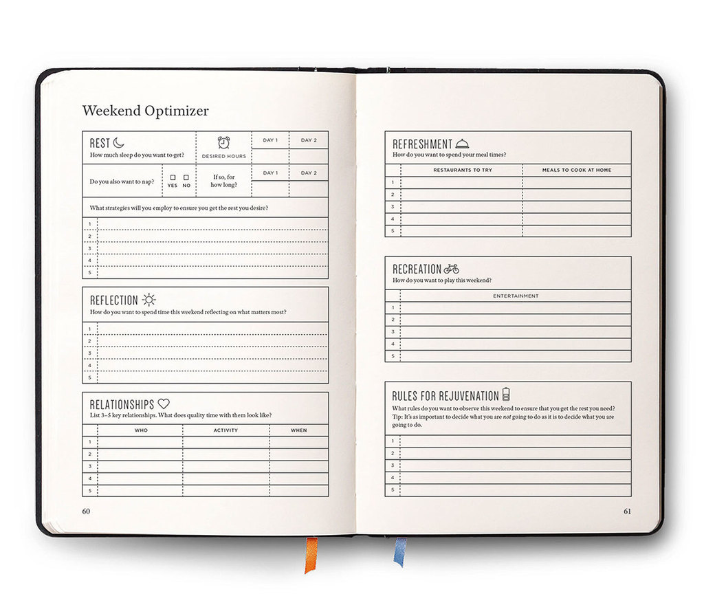 fullfocusplanner - optimizador fin de semana