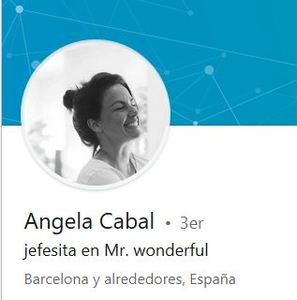 foto de Ángela Cabal, jefesita de Mr Wonderful